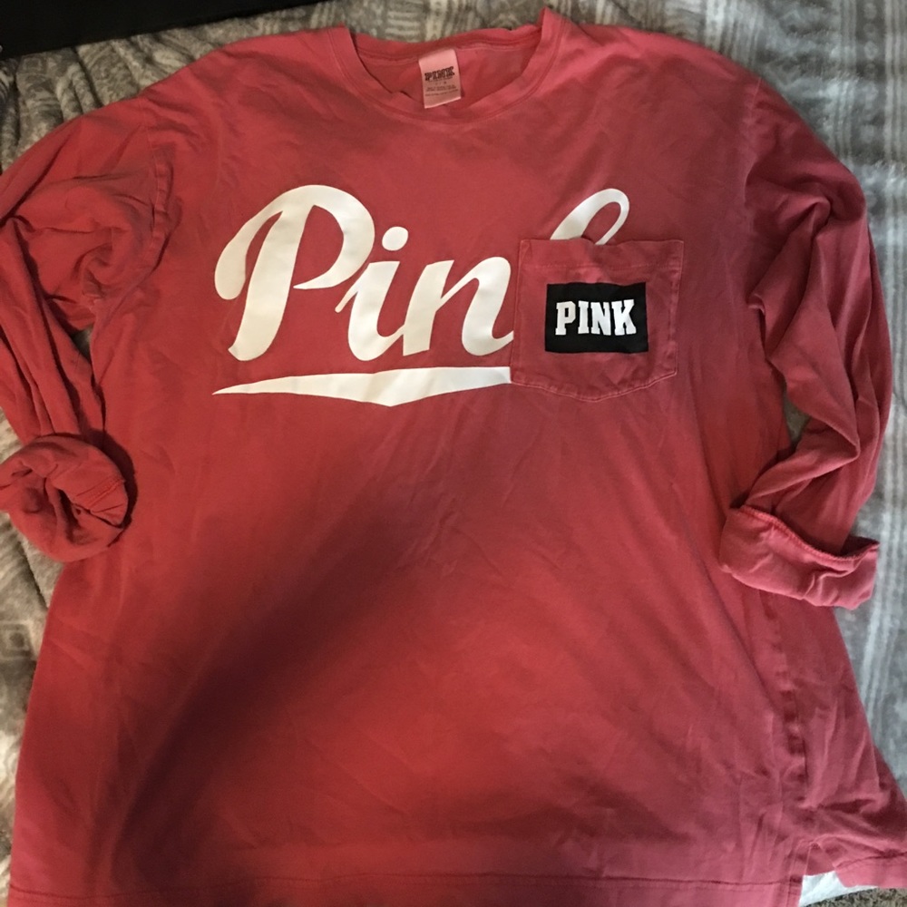 VS(PINK) long sleeve t shirt